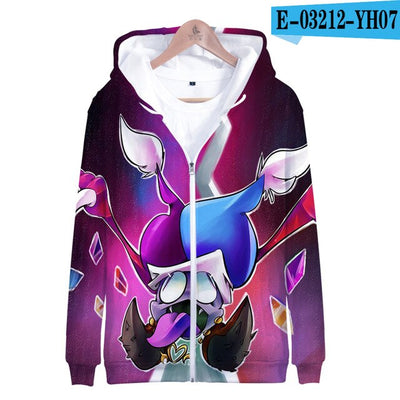 3D Kirby Printed Zipper Hoodies Women/Men fans