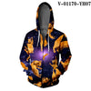 WAMNI Woman Kawaii Cat Zipper Hoodie Hip Hop Splice Color Print Star Cat 3D Hooded