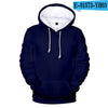 Fashion Black Hoodies Men's 2019 Cap Sweatshirt Men Women Custom 3D