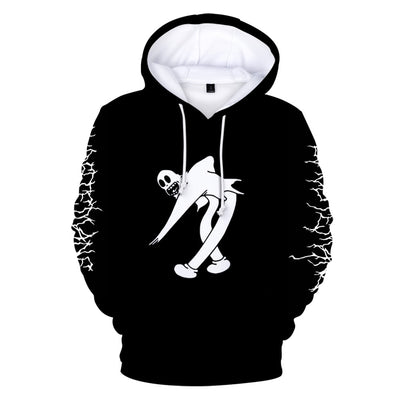 Frdun Tommy Ghostemane World Tour Rock Music Logo 3D print Hooded