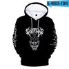 Frdun Tommy Ghostemane World Tour Rock Music Logo 3D print Hooded