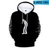 Frdun Tommy Ghostemane World Tour Rock Music Logo 3D print Hooded