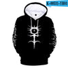 Frdun Tommy Ghostemane World Tour Rock Music Logo 3D print Hooded