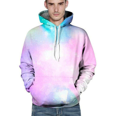 3D Printed Hoodies Astronaut Men Women Hooded Sweatshirts