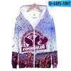 Tomorrowland 3D Print K Pop Zipper up Hoodies Sweatshirts Sweatshirt Tops