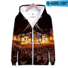 Tomorrowland 3D Print K Pop Zipper up Hoodies Sweatshirts Sweatshirt Tops