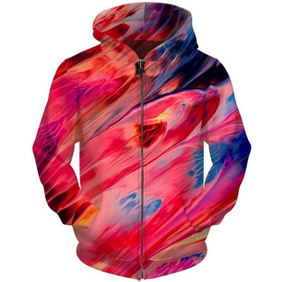 Printed Men Zipper Hoodie 3D Galaxy Space Sweatshirts Fashion Design Hooded Nebula Jaxkwt Zip Up Hoodies Tops