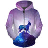 Printed Men Zipper Hoodie 3D Galaxy Space Sweatshirts Fashion Design Hooded Nebula Jaxkwt Zip Up Hoodies Tops