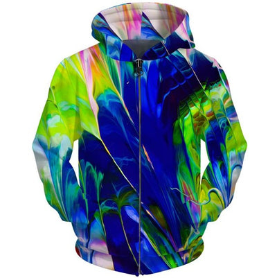 Printed Men Zipper Hoodie 3D Galaxy Space Sweatshirts Fashion Design Hooded Nebula Jaxkwt Zip Up Hoodies Tops