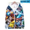 3D pokemon Printed kawaii  Zipper Hoodies Women/Men