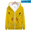 3D pokemon Printed kawaii  Zipper Hoodies Women/Men