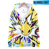 3D pokemon Printed kawaii  Zipper Hoodies Women/Men
