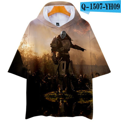 DESTINY 2 Fashion 3D Zipper Hoodies Women Spring Cool Skull Print