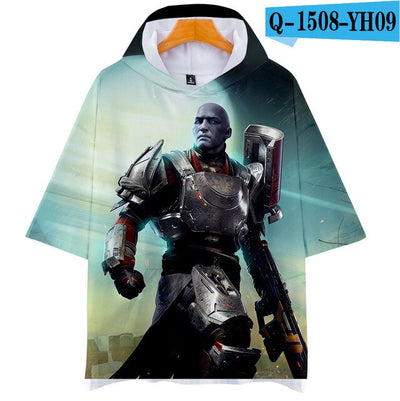 DESTINY 2 Fashion 3D Zipper Hoodies Women Spring Cool Skull Print