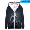 3D terror pokemon Printed Zipper Hoodies Women/Men