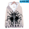 3D terror pokemon Printed Zipper Hoodies Women/Men