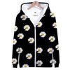 Gdragon Daisy Zipper Hoodies 3D G Dragon