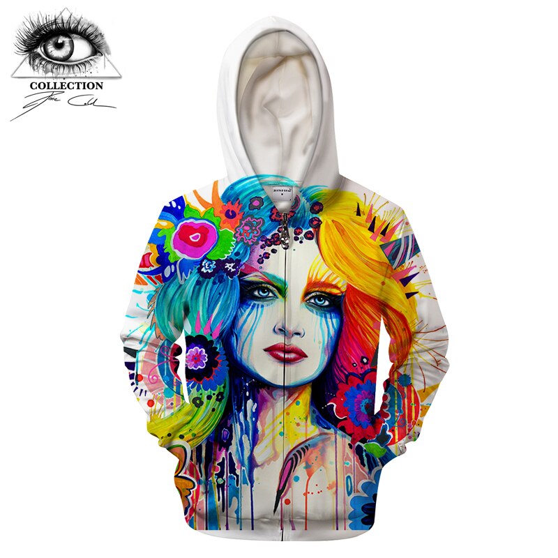 Lost in Memories cold Art Zipper Hoodies