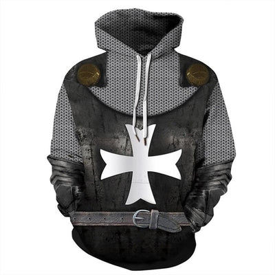 Animal Horse Hoodie Men Sweatshirt Brand Winter Thin Hooded Pullover