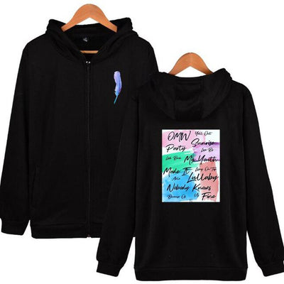 3D Print Women/Men Hoodies Sweatshirts Long Sleeve Hip Hop Fleece Zipper