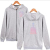 3D Print Women/Men Hoodies Sweatshirts Long Sleeve Hip Hop Fleece Zipper